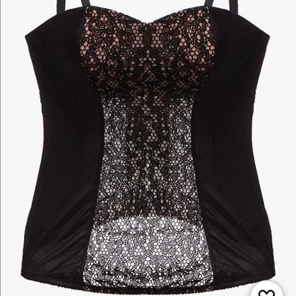 Cosabella Lingerie Venezia Bustier size medium black shapewear New - Picture 16 of 16